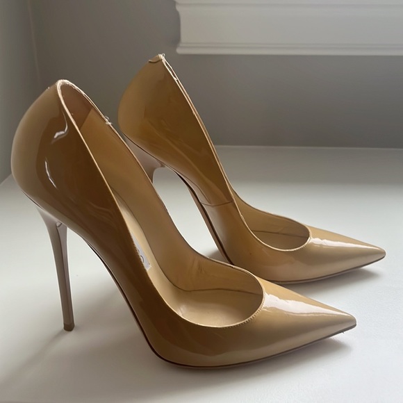 Jimmy Choo Anouk 120mm heels size 38 EUC - Picture 2 of 6